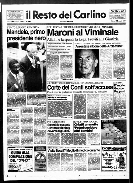 Il Resto del Carlino : giornale dell'Emilia